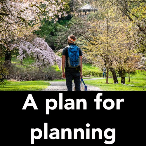 backpacking plan checklist