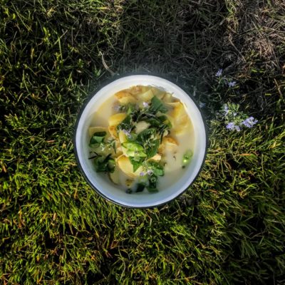homemade backpacking meals - soup
