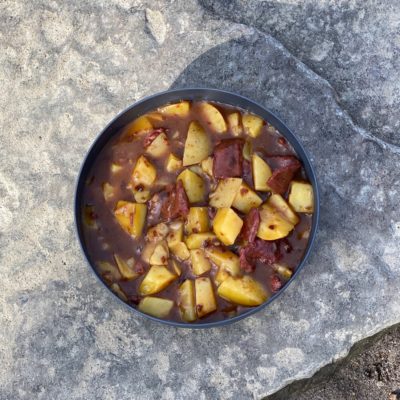 backpacking foods ideas - Meat & potatoes