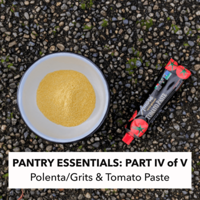 polenta recipes for backpacking - pantry