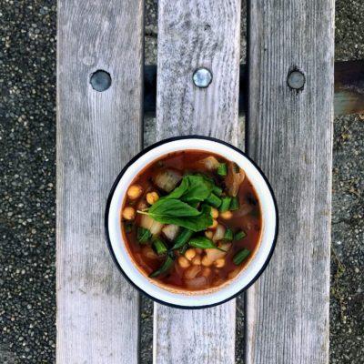 gourmet backpacking meals - monty minestrone