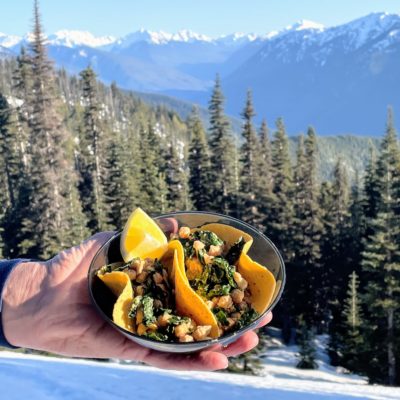 dairy free backcountry meals - trail tacos