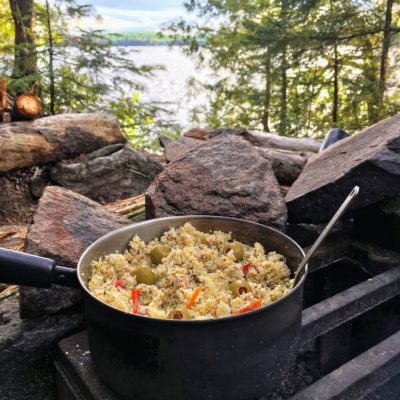 High Calorie Trail Meals - backpacking dinners