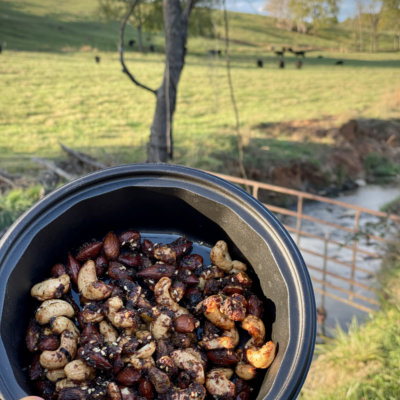 hiking snacks - tokyo spiced nuts