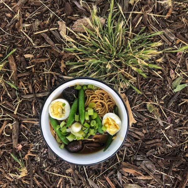 camping recipes with eggs - bowl