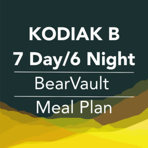 7 day meal plan for backpacking - kodiak B