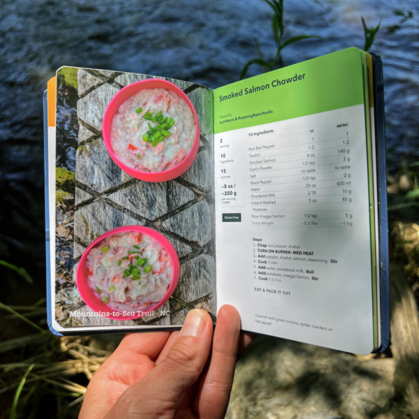 pocket size cookbook for river trip