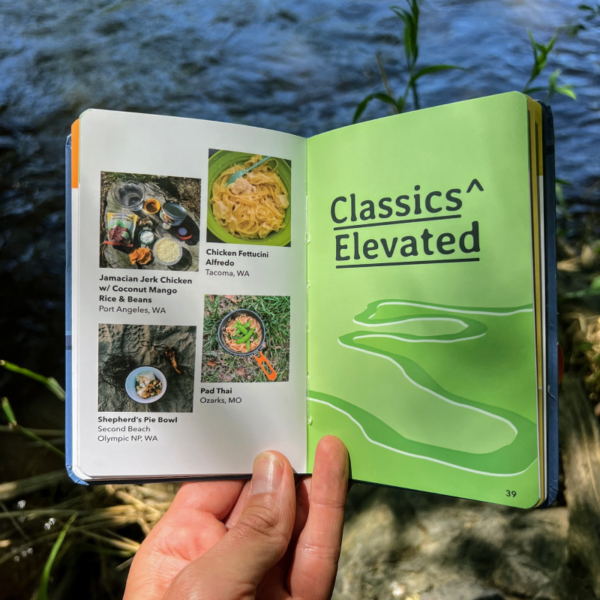 elevated classics - pocket size cookbook for backpacking - tmr