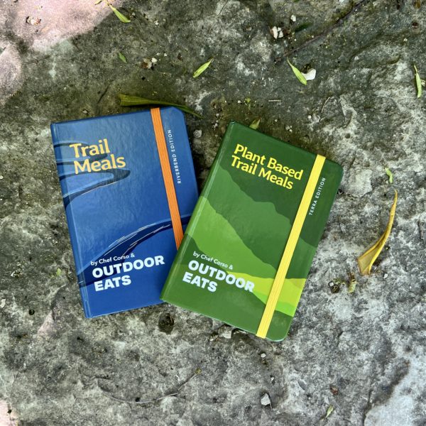 backpacking cookbooks - trail meals terra and river