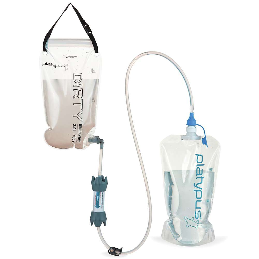 best backpacking water filter - gravity filter