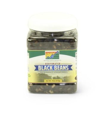 backpacking recipe ingredients - dehydrated black beans