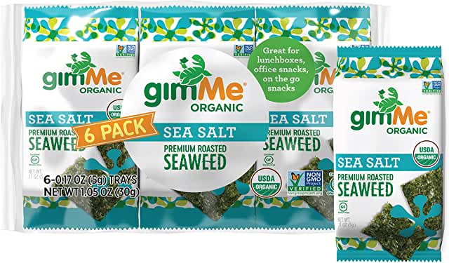 plant based backpacking recipe ingredients - seaweed