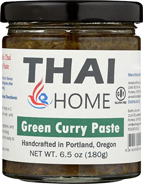 backpacking recipe ingredients - green curry paste