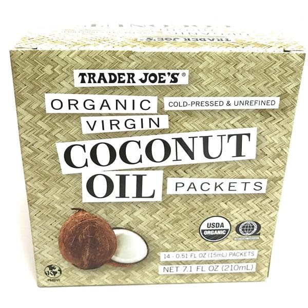 backpacking food recipe ingredients - coconut oil