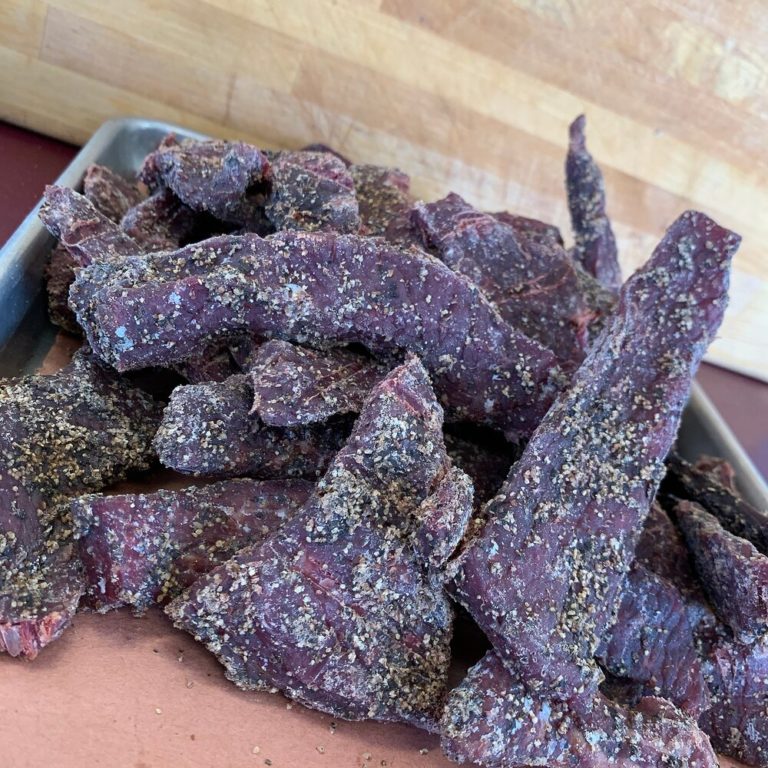 backpacking provisions - beef jerky