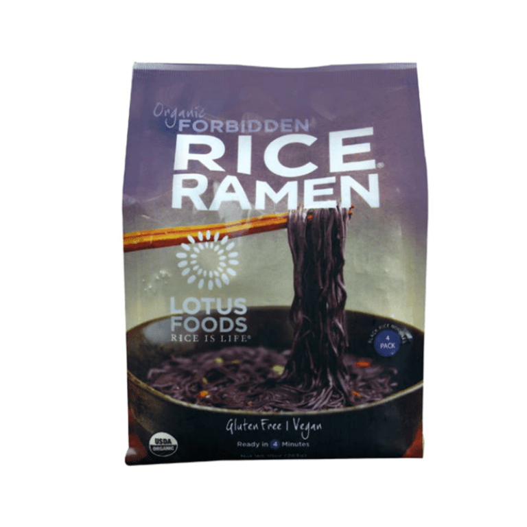 backpacking recipe ingredients - rice ramen