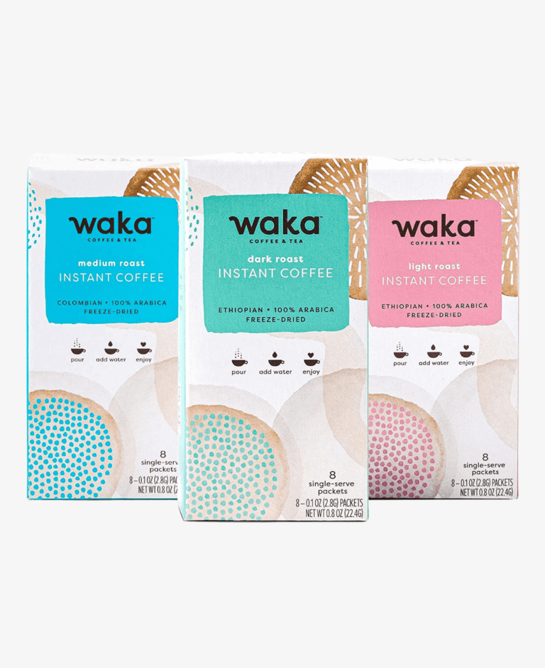 camping provisions - instant coffee waka