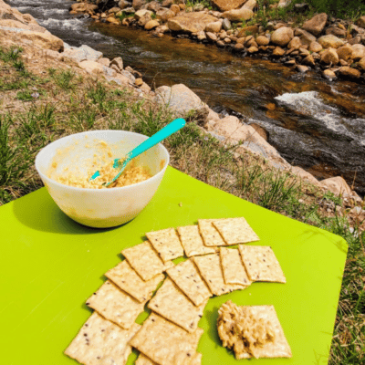 kayaking food - crackers